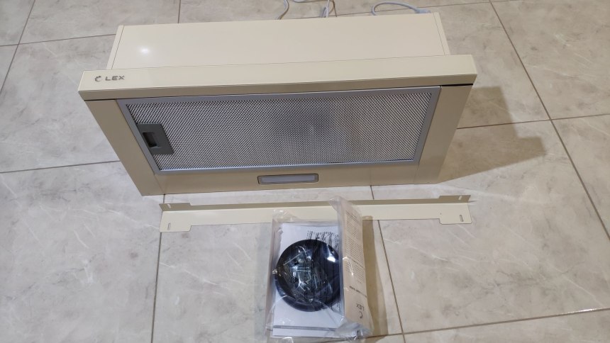 Вытяжка Lex Hubble 2m 600 Ivory
