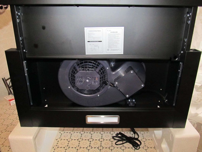 Встраиваемая вытяжка Lex Hubble g 2m 600 Black