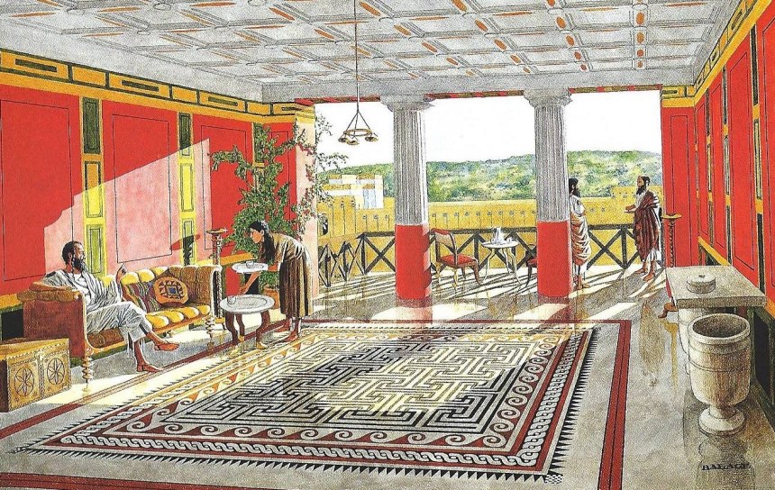Особенности декора древнеримской мебели (70 фото)