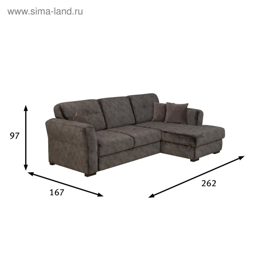 Диван угловой Манхеттен 1.2