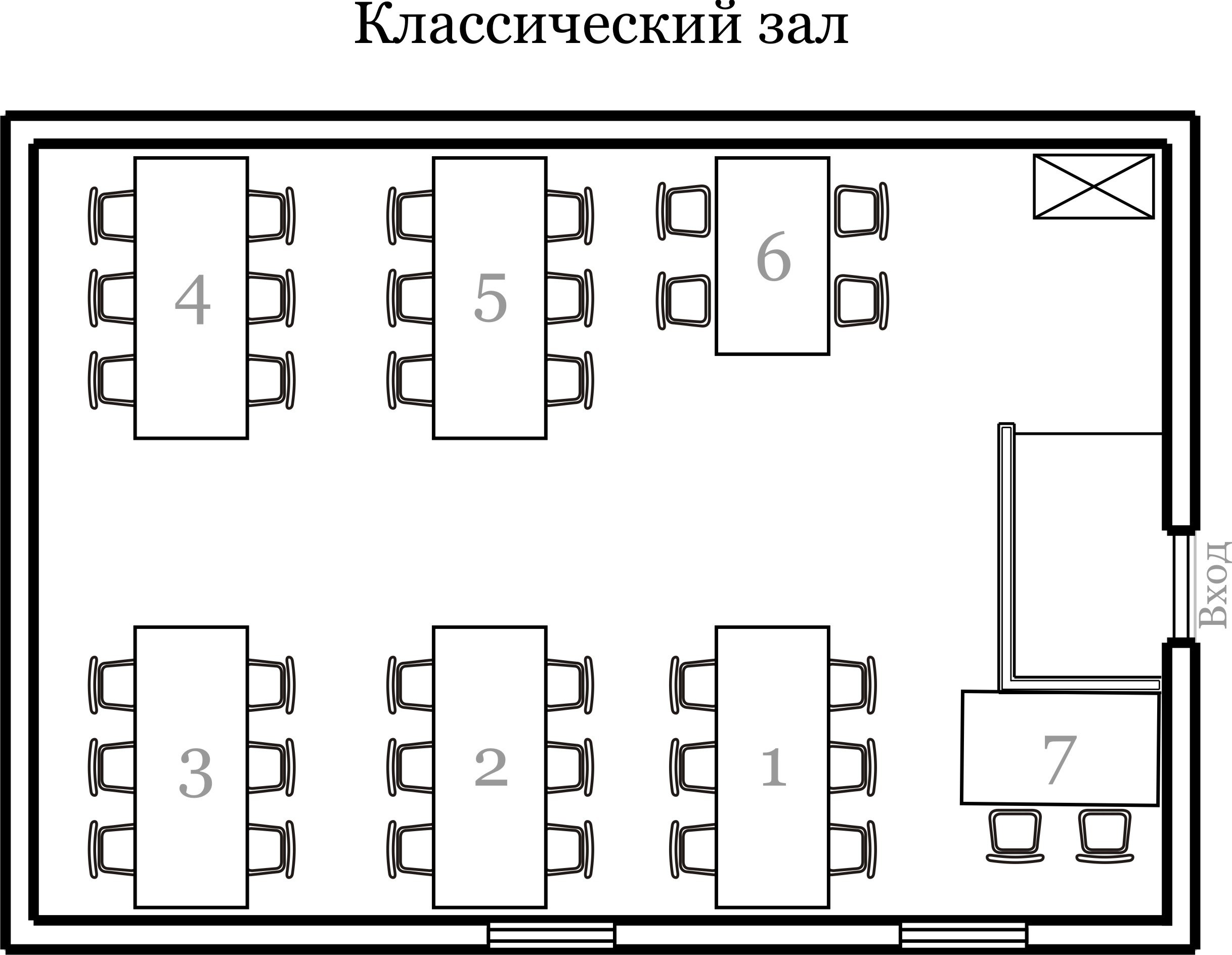 Расстановка столов в кафе размеры. Размещение столов в столовой празднично.