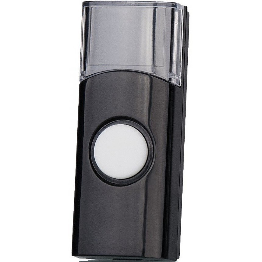 Кнопка для звонка dbb02wl черный Elektrostandard