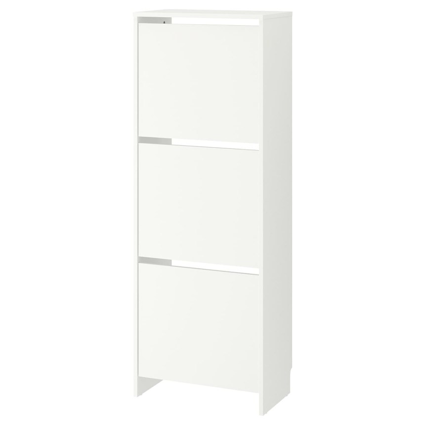 Bissa бисса галошница с 2 отделениями, белый49x93 см