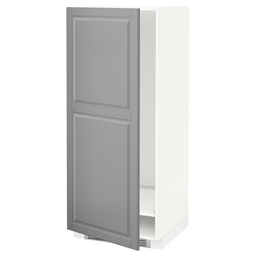 METOD метод высок шкаф д холодильн/Мороз, белый/Хэггеби белый60x60x220 см