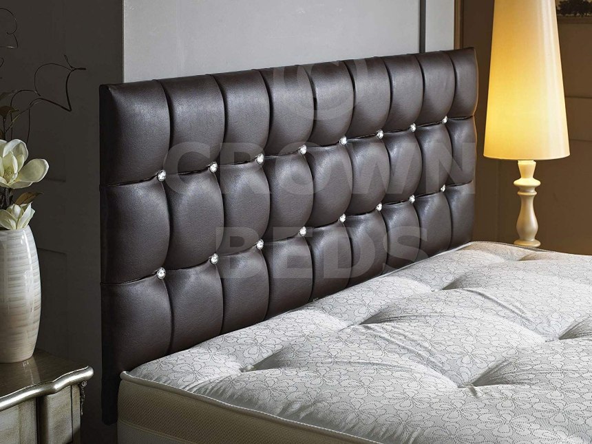 Queen Bed with Safavieh Arabelle Tufted Headboard