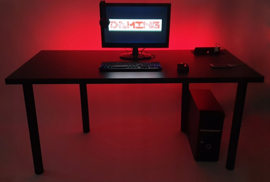 Огромный стол для компьютера (77 фото)