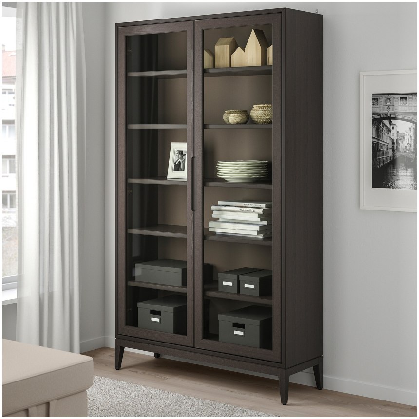 Шкаф витрина Режиссер ikea