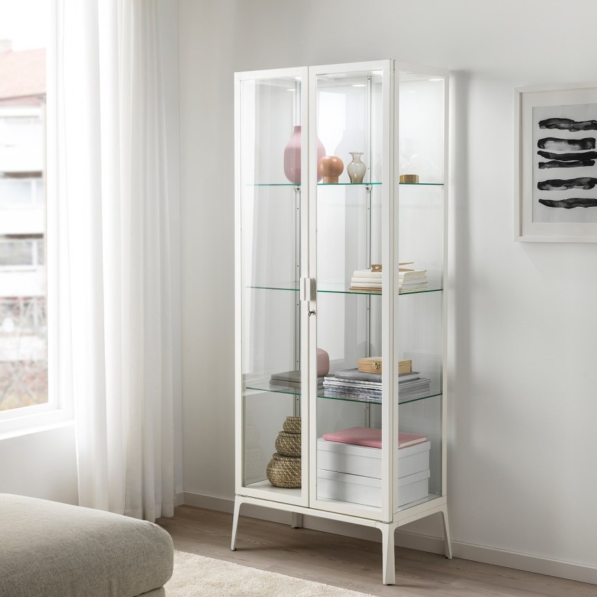 Мильсбу шкаф-витрина ikea