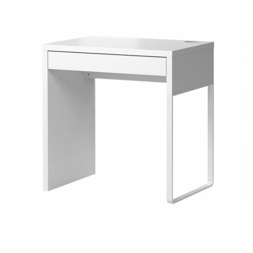 Стол письменный микке 603.739.21 ikea белый