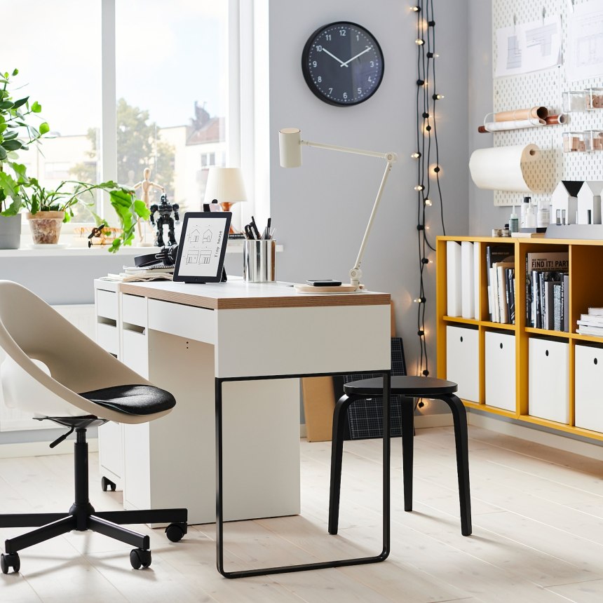 Письменный стол ikea микке 203.739.23/403.739.22