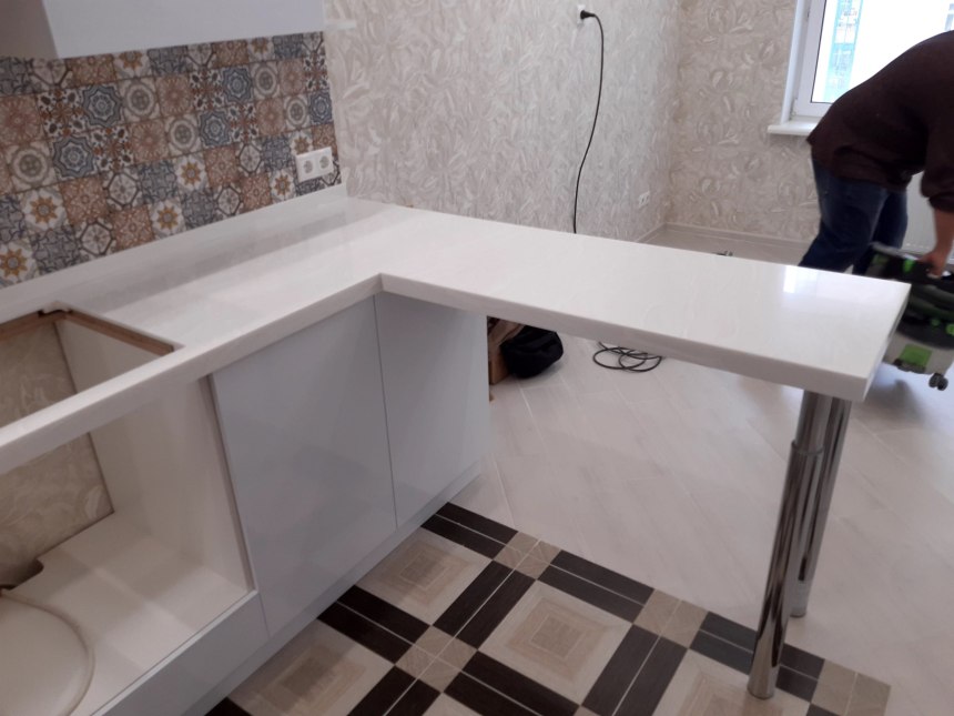Еврозапил на столешнице Базис 8