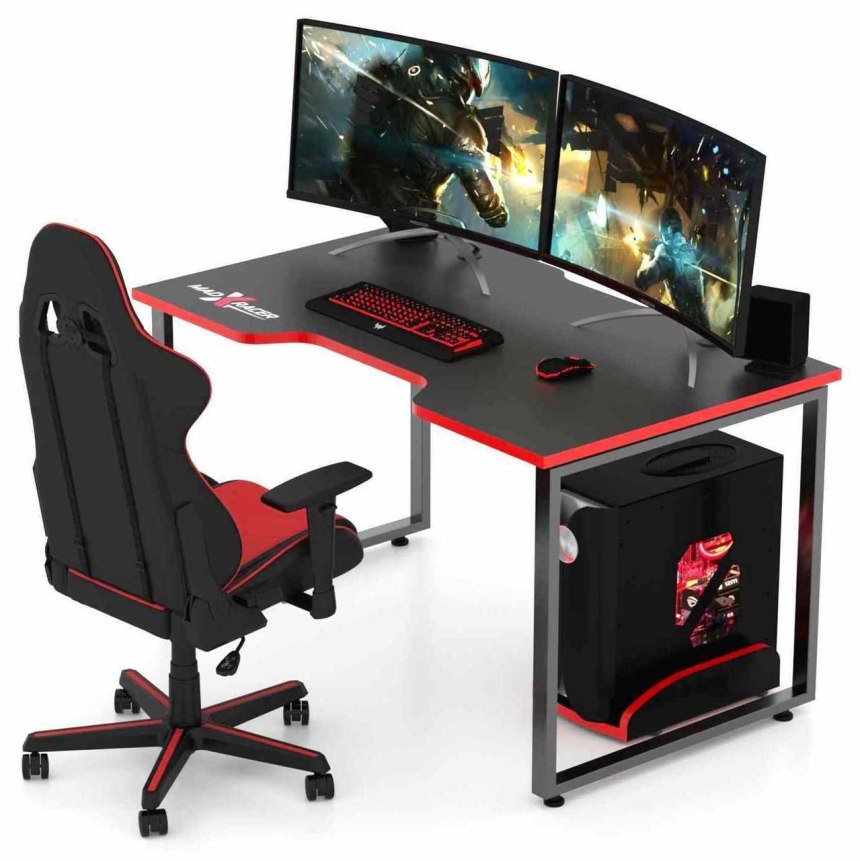 Игровой компьютерный стол MADXRACER King GTS
