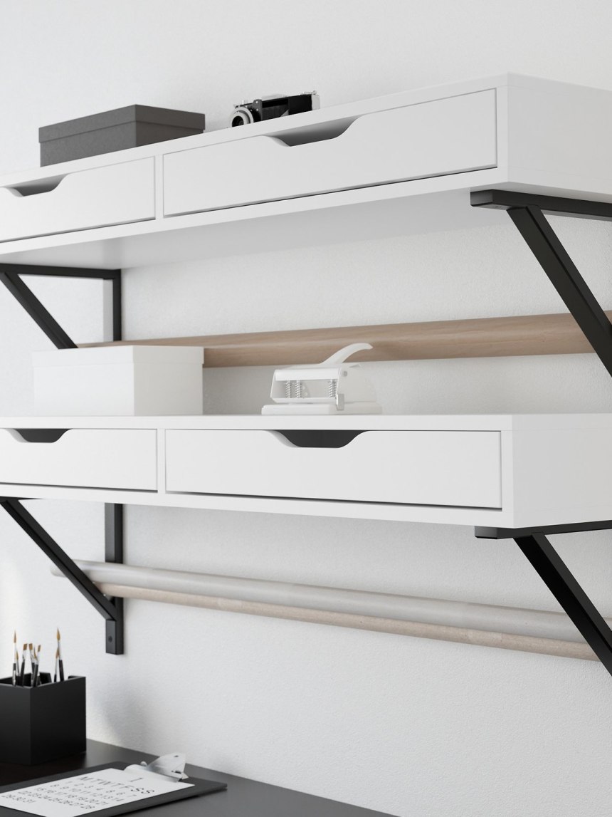 Полка ikea ЭКБИ Алекс