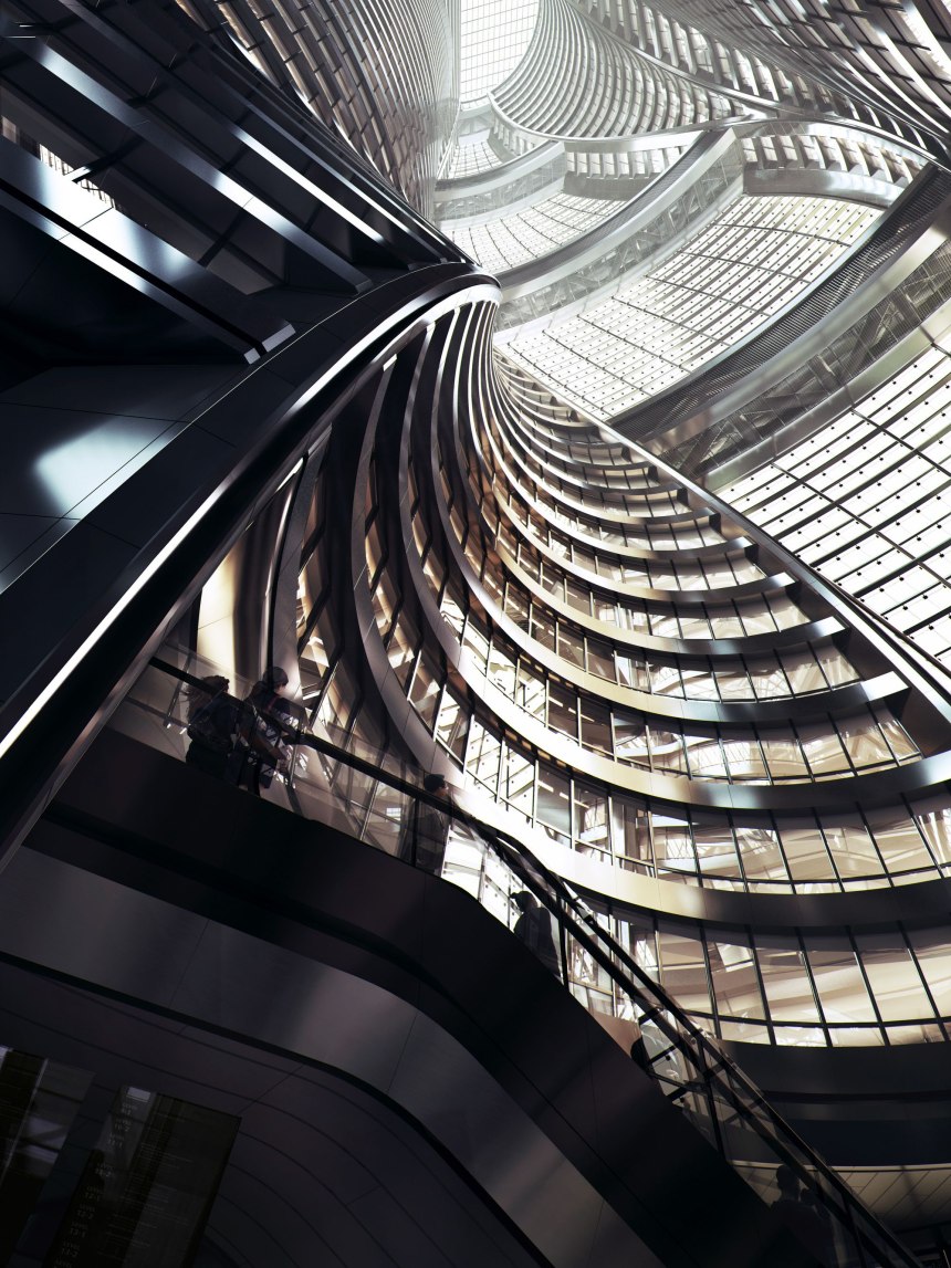 Башня Leeza Soho, Пекин, Китай