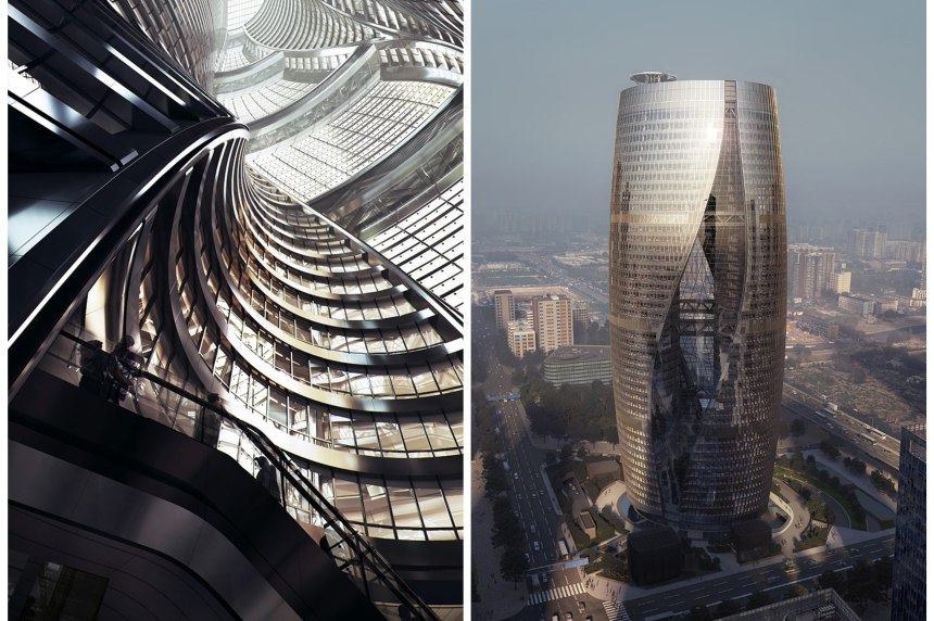Zaha Hadid Architects небоскреб