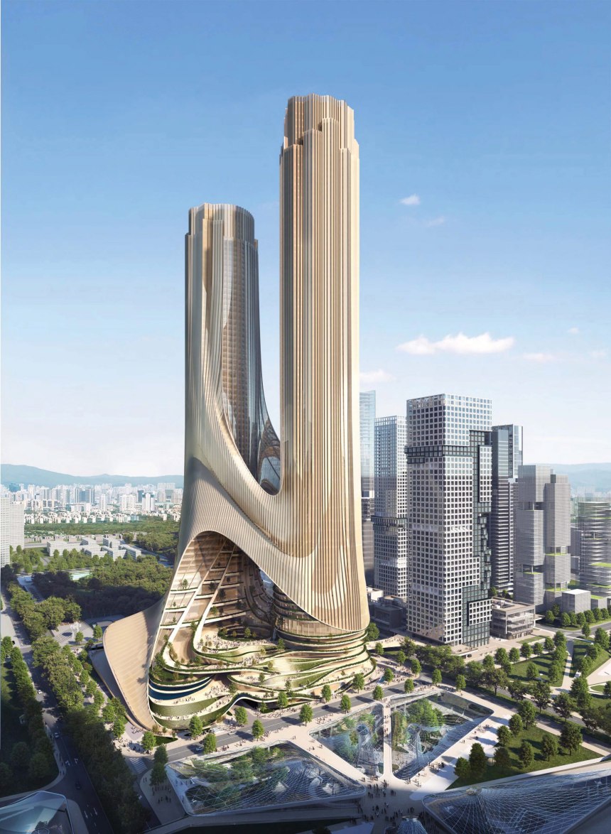 Небоскреб Tower c в Шэньчжэне