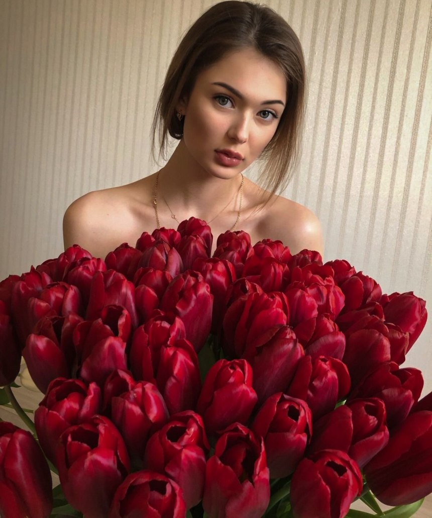 Букет цветов для девушки