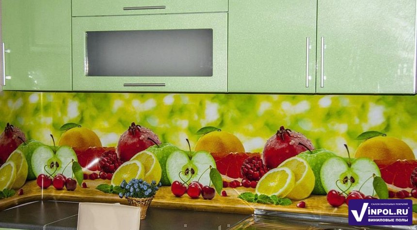 Фартук ПВХ фрукты 380 (0,6м*3м*1,3мм)