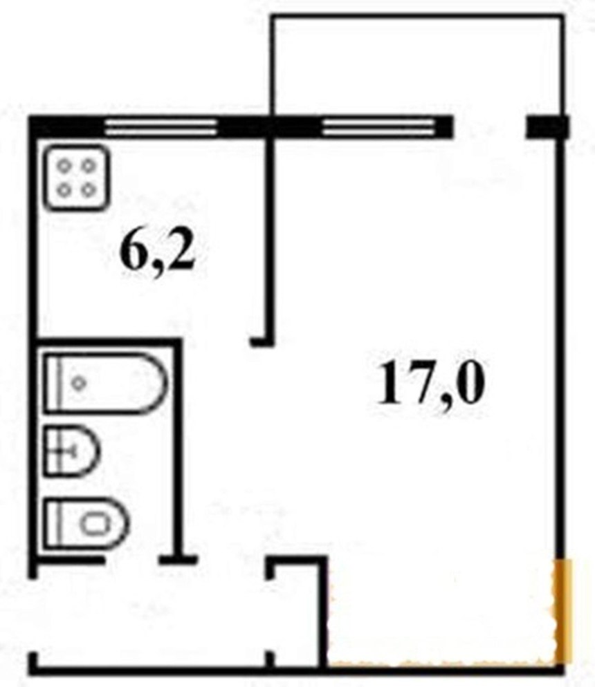 Однушка хрущевка планировка