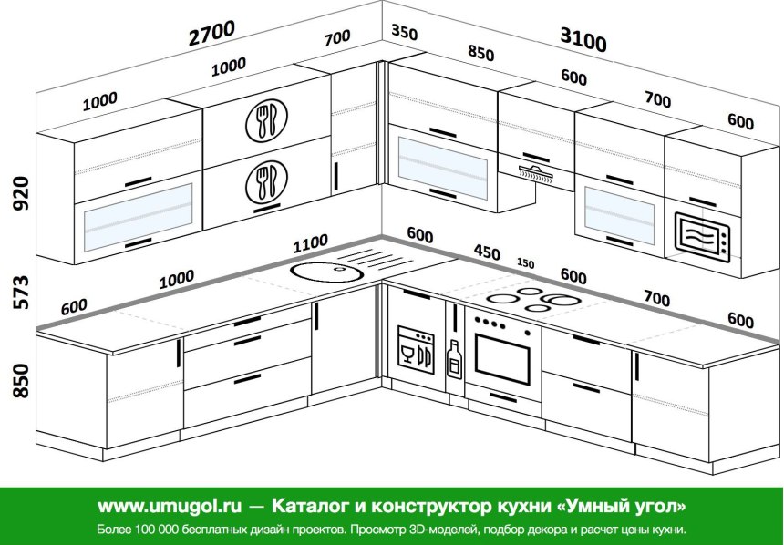 ДСВ-мебель кухни модули