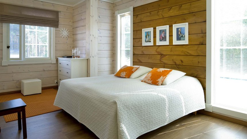 Tikkurila зеленый имитация бруса
