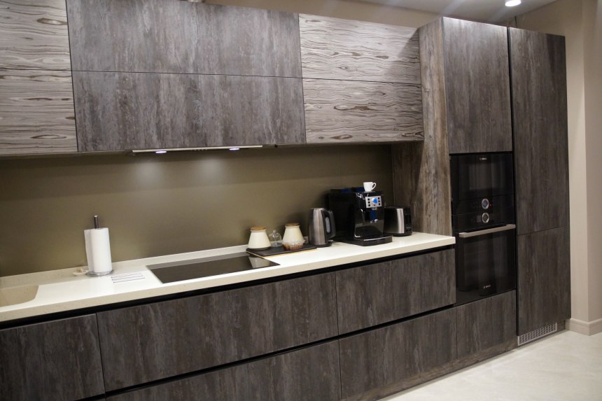 Кухня leicht Concrete бетон