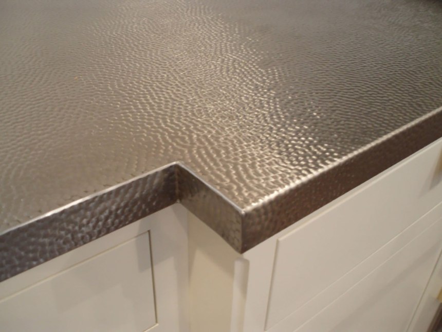 Столешница ламинированная серебро металлик (67 фото)
