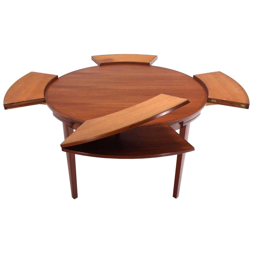 Раздвижной круглый стол трансформер джорджа джонсона (73 фото)