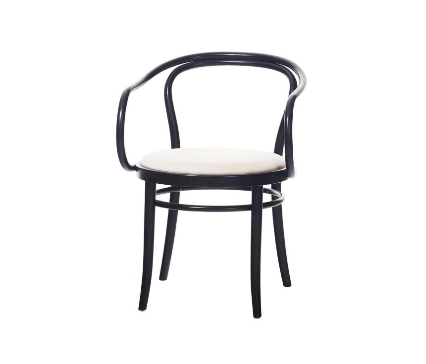 Caned Toboggan Arm Chair
