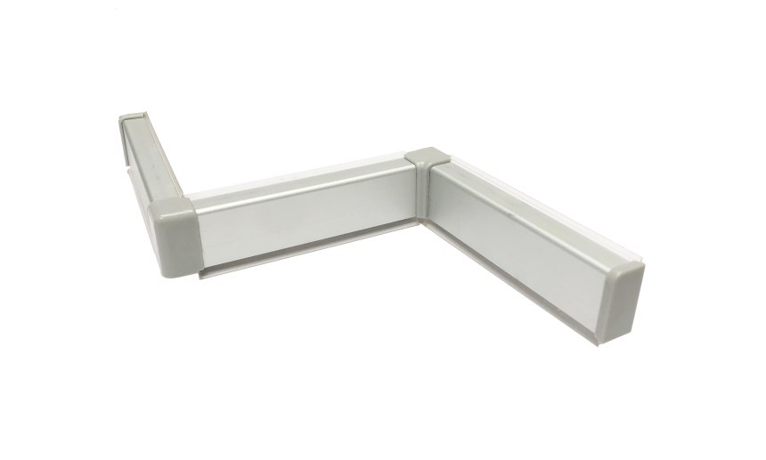 Алюминиевый плинтус progress profiles PROSKIRTING line