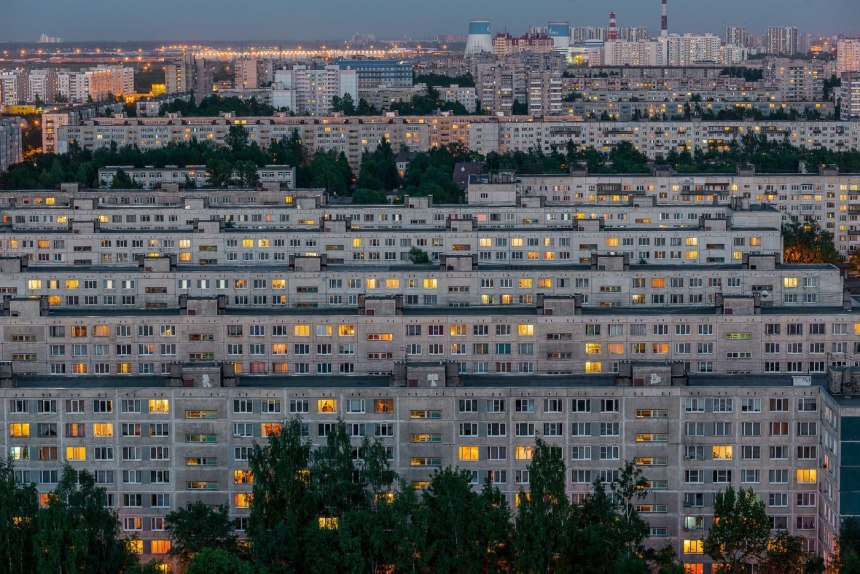 Санкт-Петербург спальный район