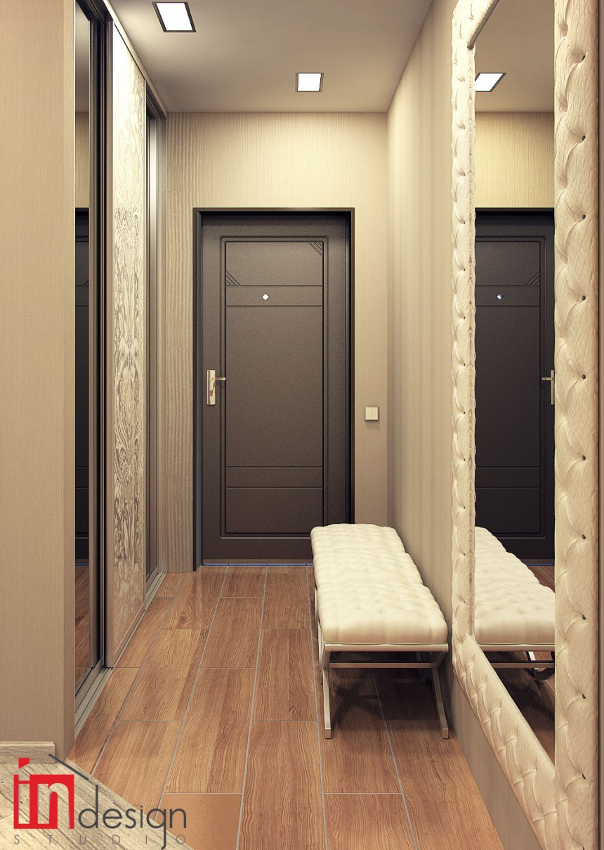Дизайн коридора в панельной девятиэтажке двухкомнатная квартира (51 фото)
