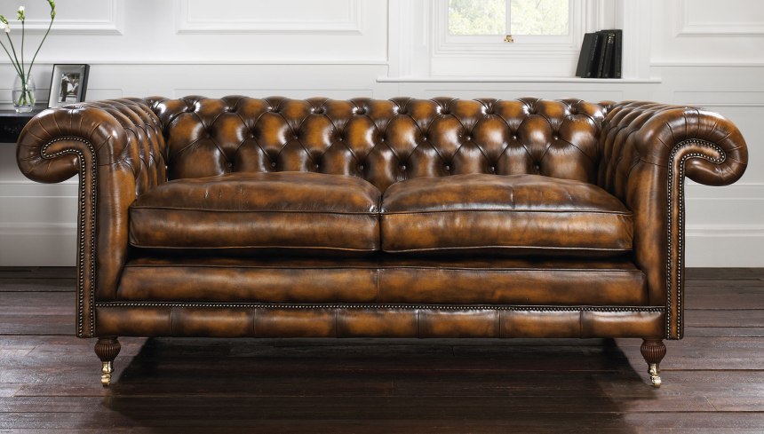 Диван Chesterfield Brown 3s