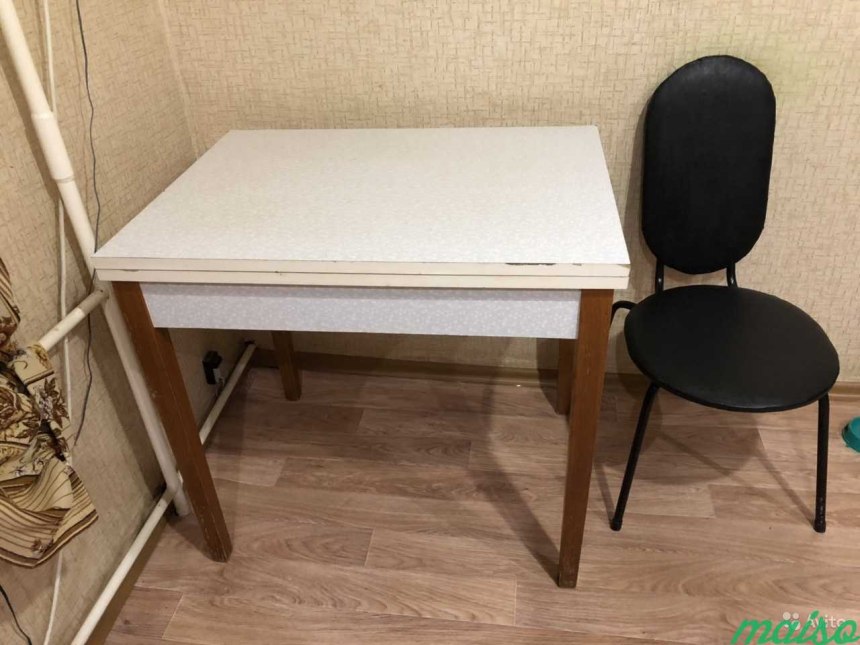 Советский полированный стол