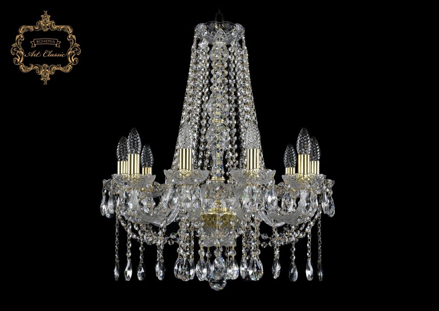 Люстра Bohemia Ivele Crystal 1411/20+10/360/2d ni