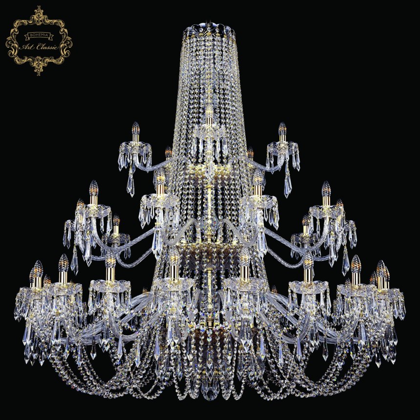 Торшер Bohemia Ivele Crystal 1410t1/6/195-160 g v7010