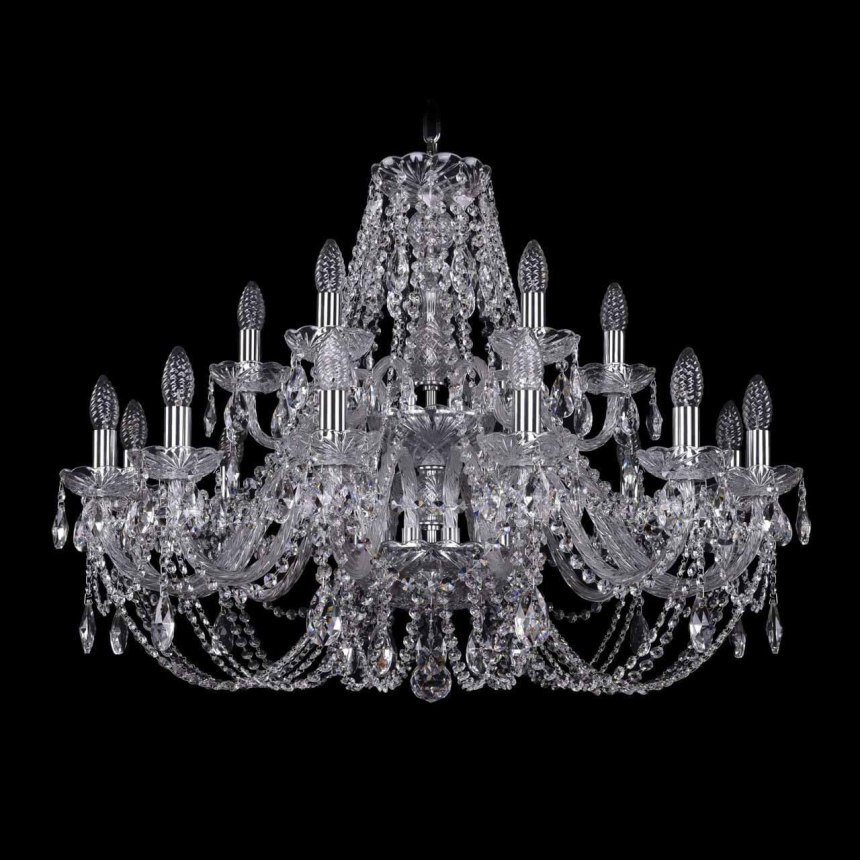 Люстра хрустальная 1406/12/360/XL-97 ni