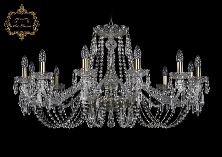 Bohemia Ivele Crystal 1413 1413/8+4/220/l, e14, 480 Вт