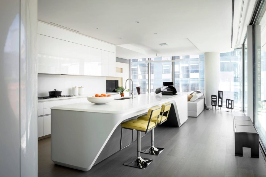 520 West 28th Street Zaha Hadid интерьер