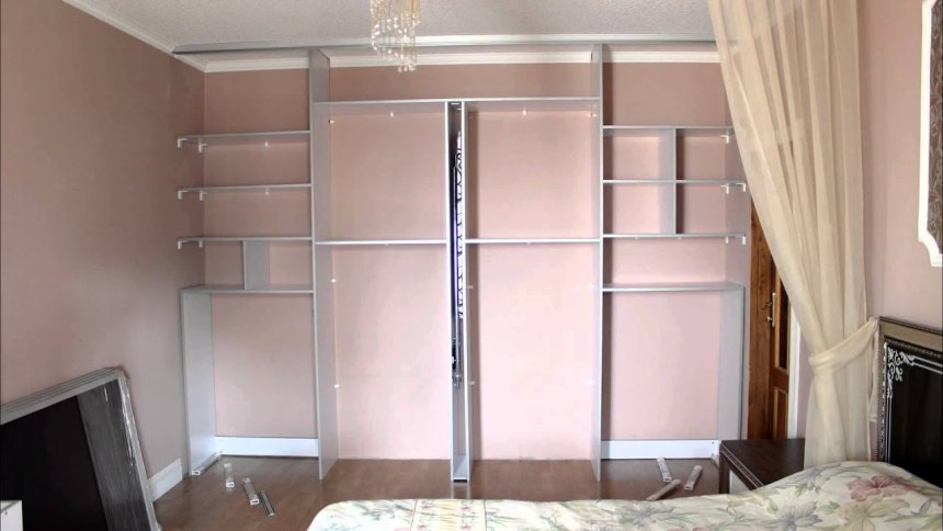Встроенные шкафы купе из гипсокартона