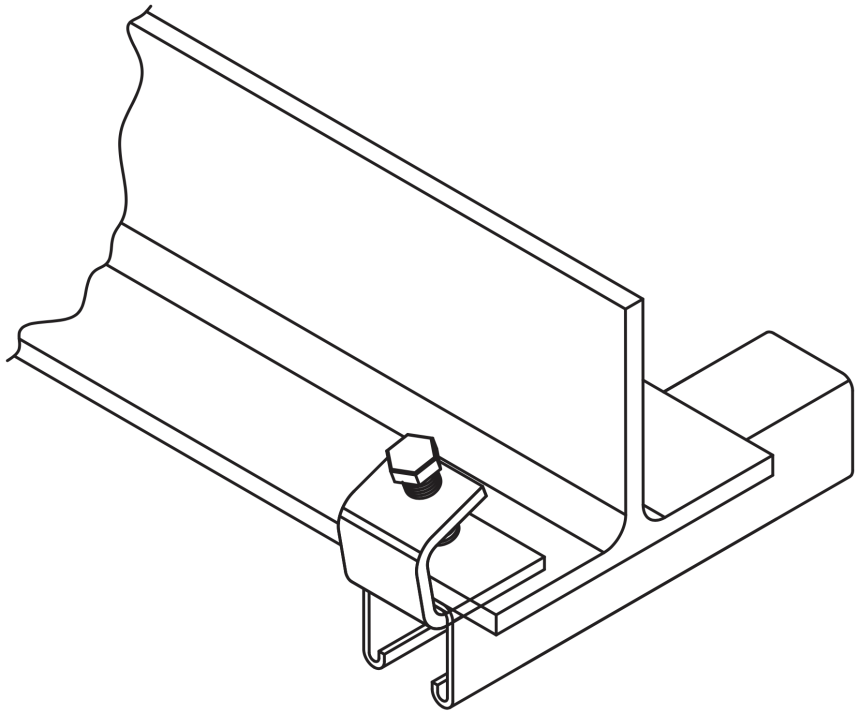 Прижим к балке PM-pr1