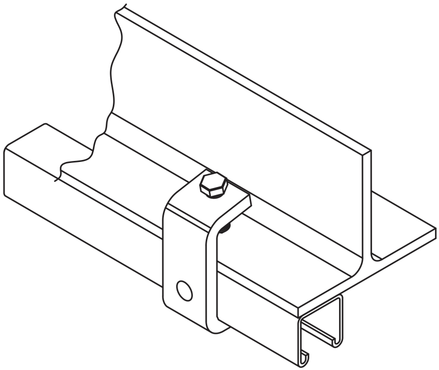Прижим к балке PM-pr1