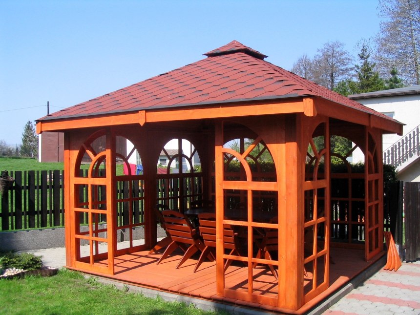 Уличные беседки