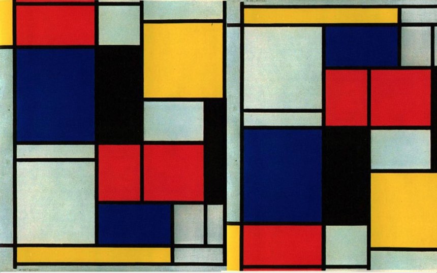 De stijl пит Мондриан