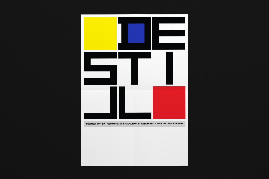 Плакаты de stijl