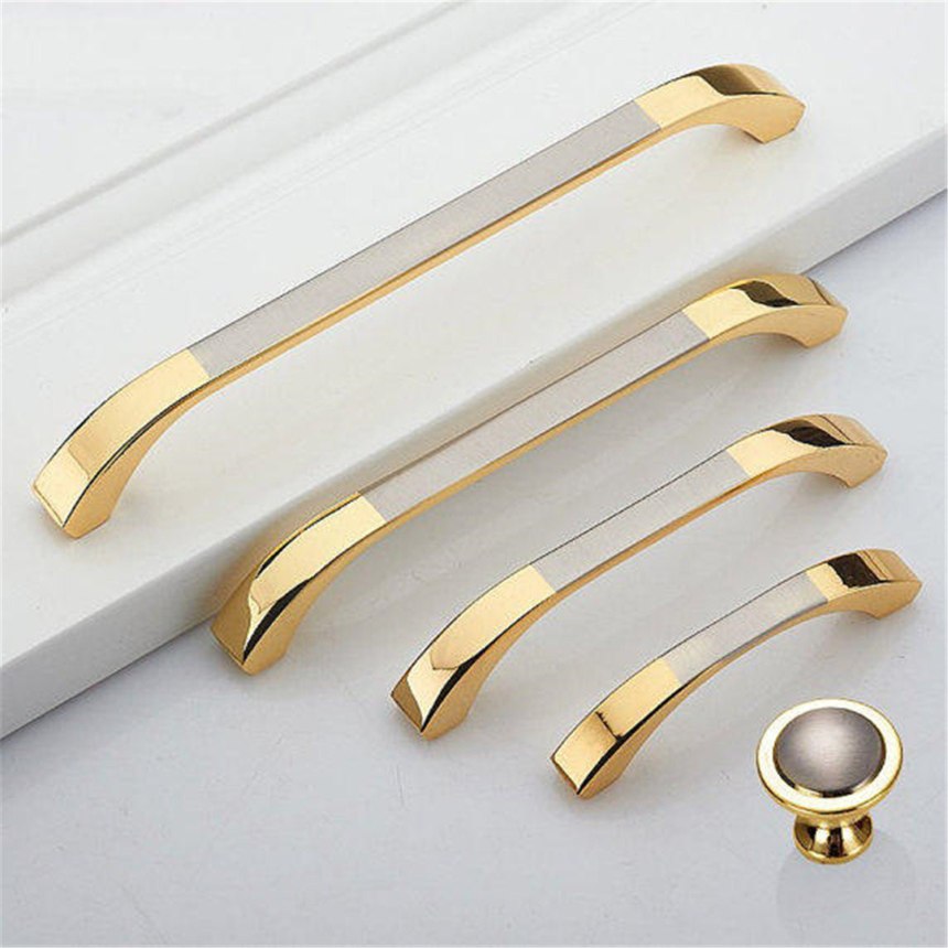 Silvery Gold Edge ручки мебельные